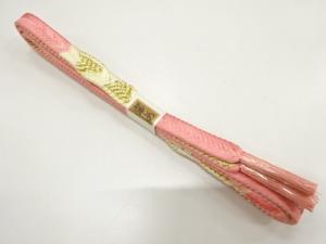 未使用品　正絹　手組帯締め